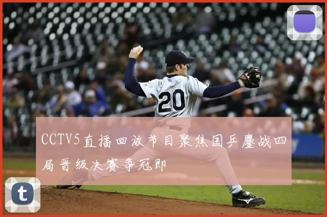 CCTV5直播回放节目聚焦国乒鏖战四局晋级决赛争冠即